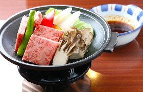 画像：とちぎ和牛サーロインの陶板焼き（100g）