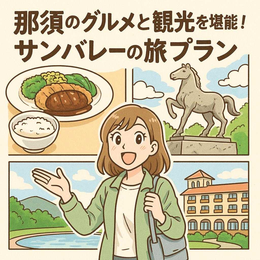 那須のグルメと観光を堪能!サンバレーの旅プラン