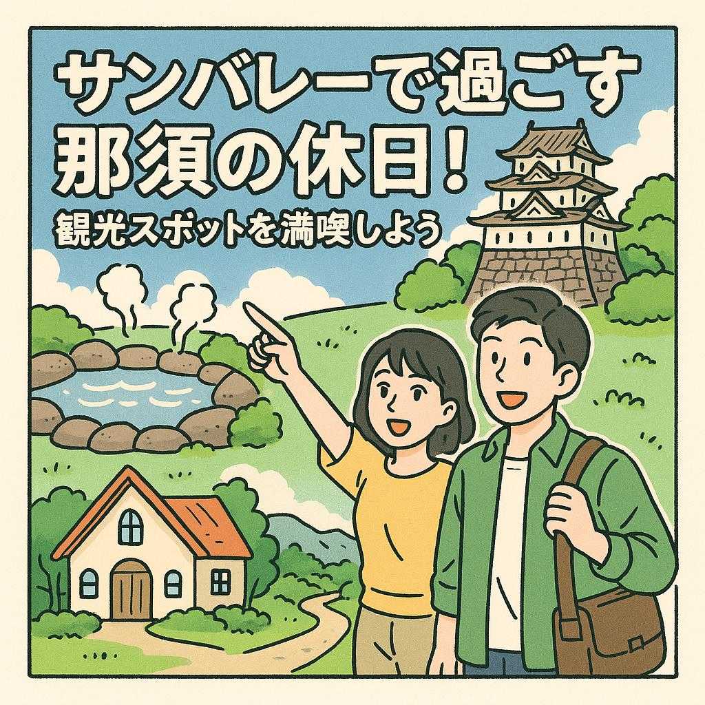 サンバレーで過ごす那須の休日！観光スポットを満喫しよう