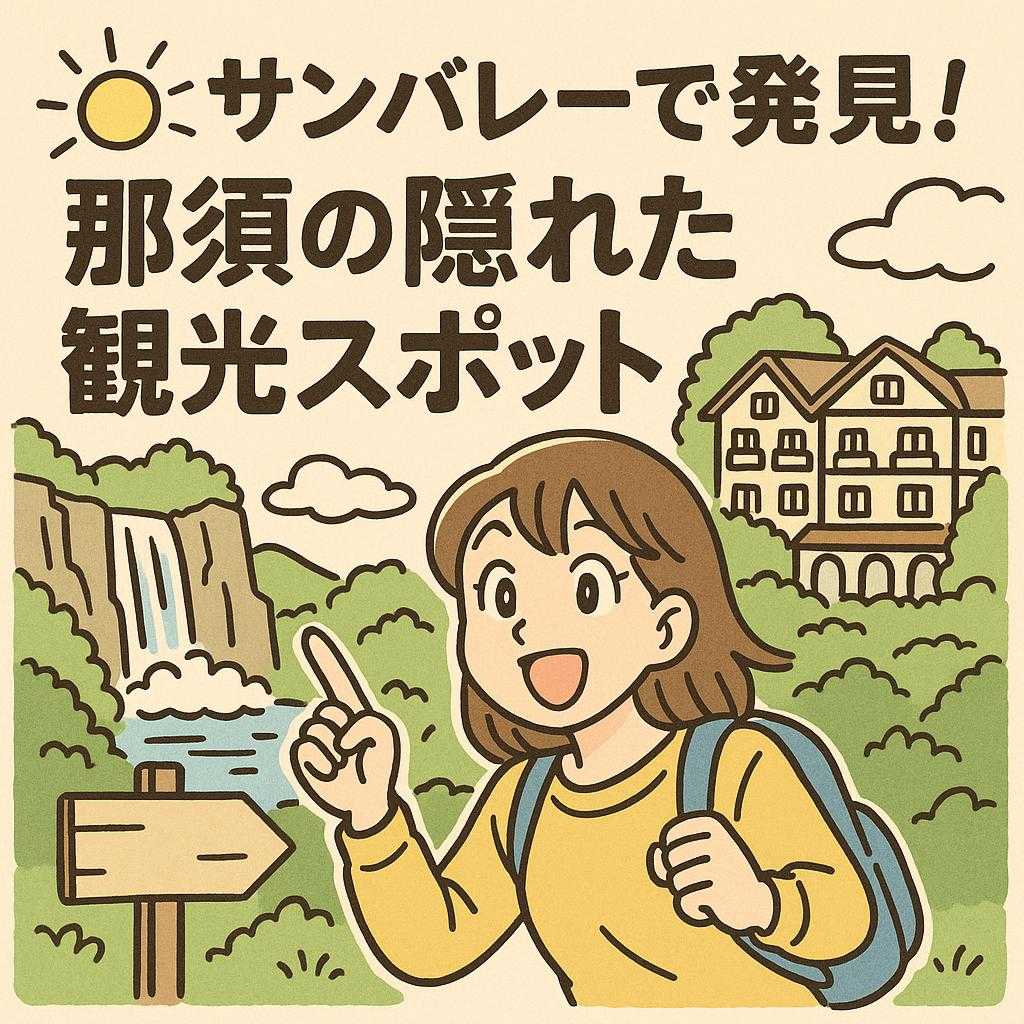 サンバレーで発見!那須の隠れた観光スポット